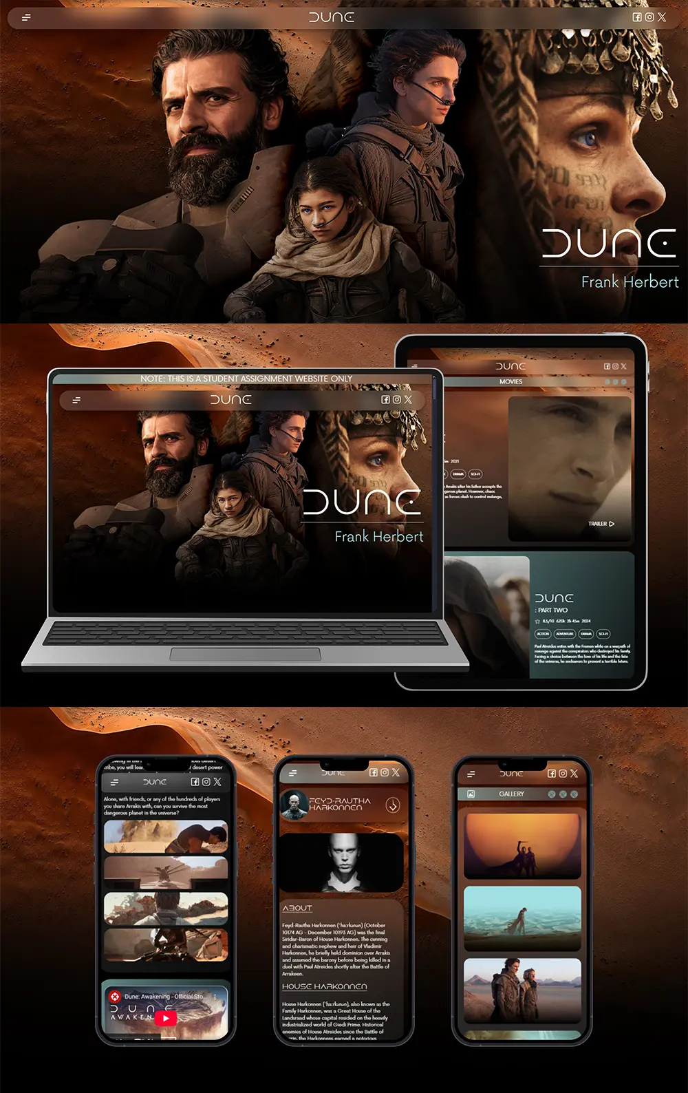 Dune Website