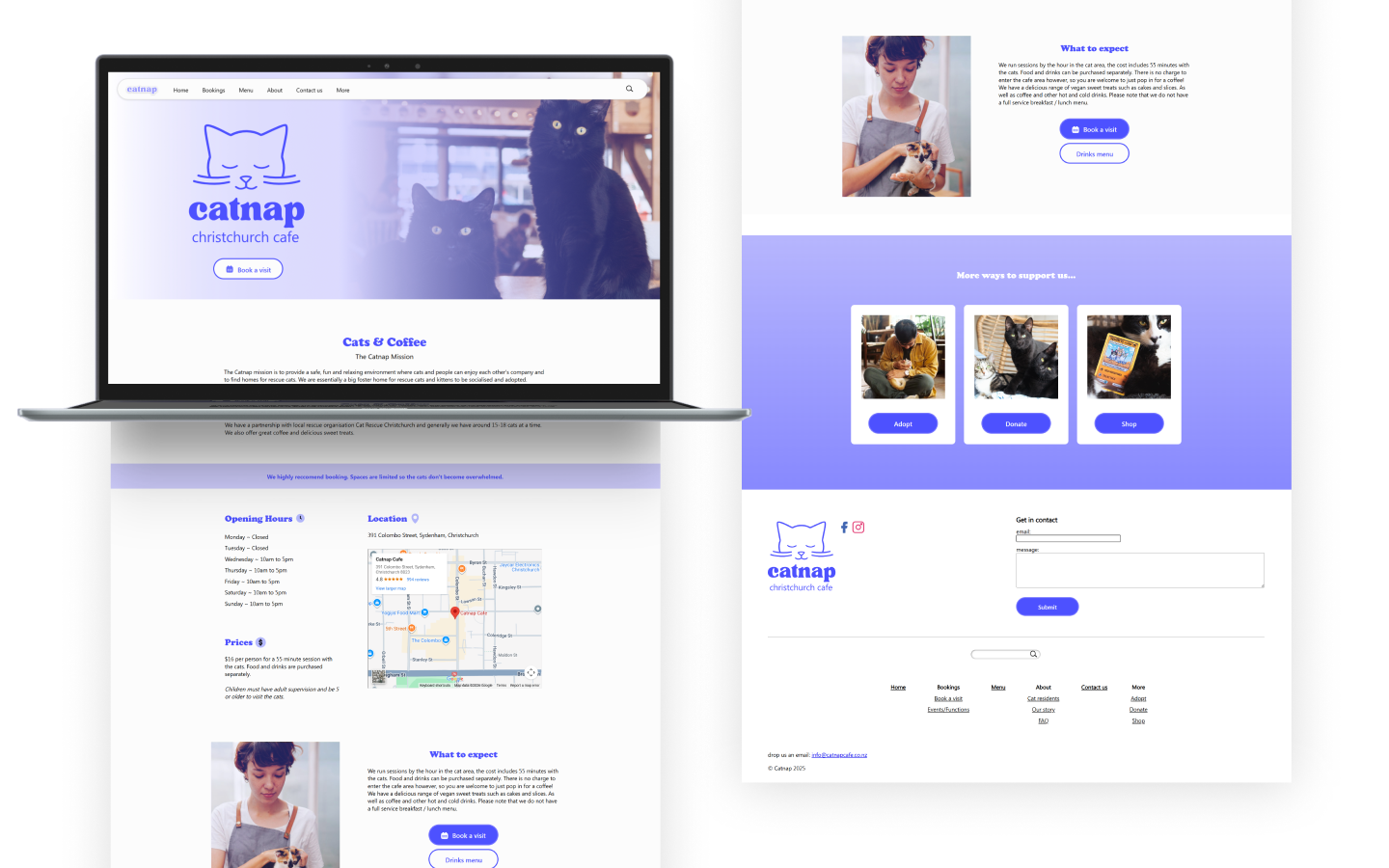 Café Web Design Project